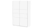Fast Sliding Door Wardrobe | 2 Doors | White | 1.2m Fast Sliding Door Wardrobe | 2 Doors | White | 1.2m