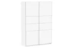Fast Sliding Door Wardrobe | 2 Doors | White | 1.2m Fast Sliding Door Wardrobe | 2 Doors | White | 1.2m