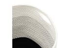 Storage Baskets 2 Pcs White And Black Cotton Storage Baskets 2 Pcs White And Black Cotton