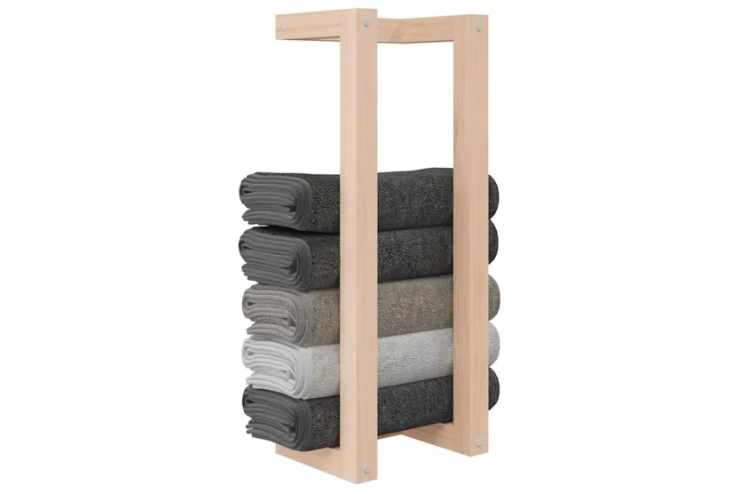 Towel Rack 23x18x60 Cm Solid Wood Pine Towel Rack 23x18x60 Cm Solid Wood Pine