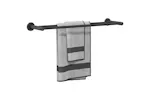 Towel Rack Black 61 X 145 X 5 Cm Stainless Steel Towel Rack Black 61 X 145 X 5 Cm Stainless Steel