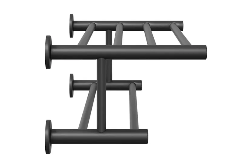 Towel Rack Black 61 X 23 X 17 Cm Stainless Steel Towel Rack Black 61 X 23 X 17 Cm Stainless Steel