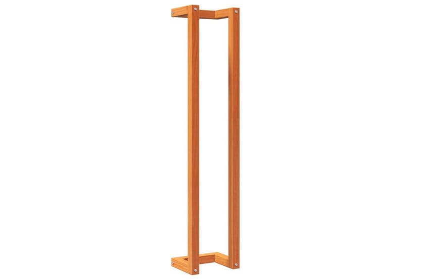 Towel Rack Wax Brown 23x18x110 Cm Solid Wood Pine Towel Rack Wax Brown 23x18x110 Cm Solid Wood Pine