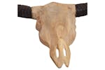 Wall-mounted Bull Skull Sculpture Teak 69x6x60 Cm Wall-mounted Bull Skull Sculpture Teak 69x6x60 Cm