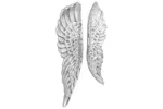 Wings Sculpture Silver 31 X 5 X 91 Cm Aluminium Wings Sculpture Silver 31 X 5 X 91 Cm Aluminium