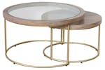 Hannah Coffee Table Set | Gold Hannah Coffee Table Set | Gold