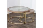 Hannah Coffee Table Set | Gold Hannah Coffee Table Set | Gold
