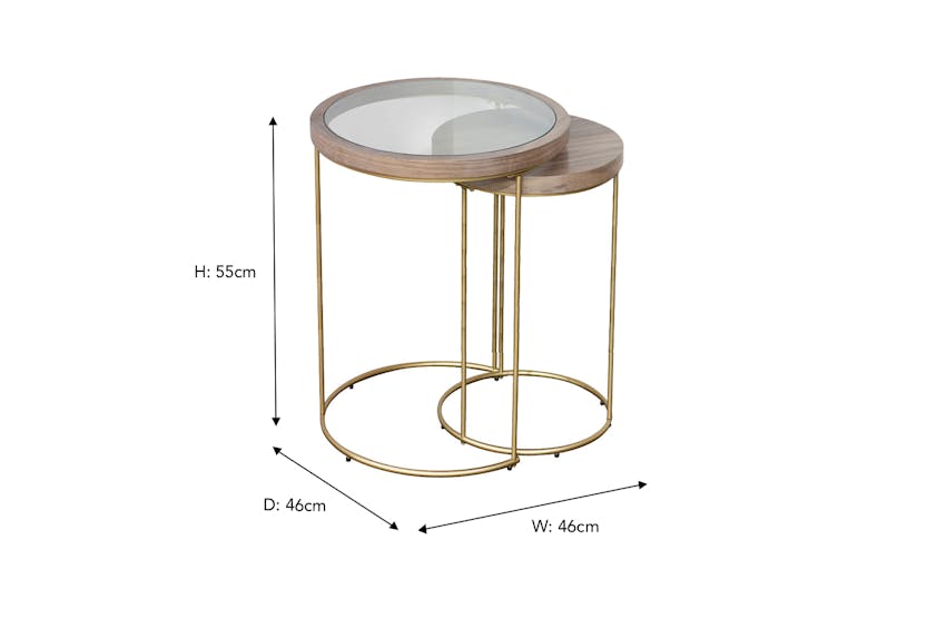 Hannah Side Table | Set of 2 Hannah Side Table | Set of 2
