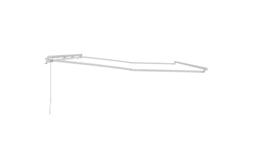 Vidaxl Awning Manual White 6 X 3 M Metal Vidaxl Awning Manual White 6 X 3 M Metal