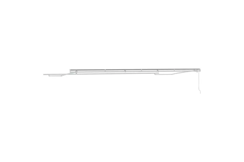 Vidaxl Awning Manual White 6 X 3 M Metal Vidaxl Awning Manual White 6 X 3 M Metal