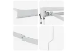 Vidaxl Awning White 5 X 3 M Metal Vidaxl Awning White 5 X 3 M Metal