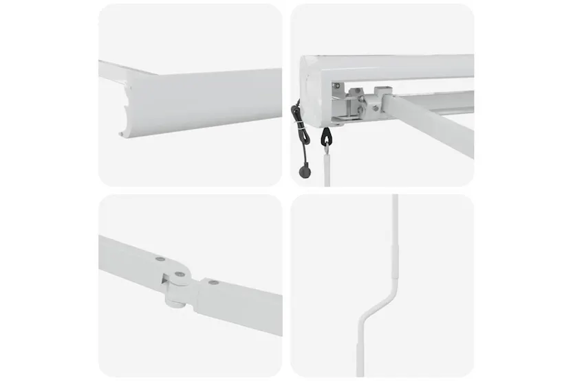Vidaxl Awning White 5 X 3 M Metal Vidaxl Awning White 5 X 3 M Metal