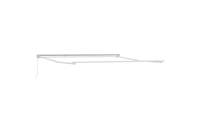 Vidaxl Awning Manual White 4 X 35 M Metal Vidaxl Awning Manual White 4 X 35 M Metal