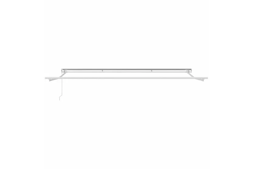Vidaxl Awning Manual White 4 X 35 M Metal Vidaxl Awning Manual White 4 X 35 M Metal