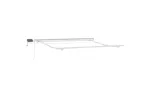 Vidaxl Awning With Manual White 3 X 25 M Metal Vidaxl Awning With Manual White 3 X 25 M Metal