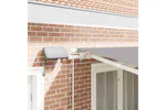 Vidaxl Awning With Manual White 3 X 25 M Metal Vidaxl Awning With Manual White 3 X 25 M Metal