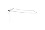 Vidaxl Awning With Manual White 3 X 25 M Metal Vidaxl Awning With Manual White 3 X 25 M Metal