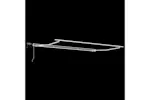 Vidaxl Awning With Manual White 4 X 3 M Metal Vidaxl Awning With Manual White 4 X 3 M Metal