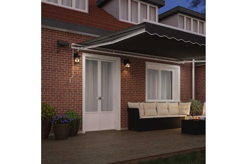 Vidaxl Awning With White 45 X 3 M Metal Vidaxl Awning With White 45 X 3 M Metal