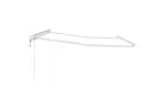 Vidaxl Awning Manual White 3 X 25 M Metal Vidaxl Awning Manual White 3 X 25 M Metal