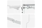Vidaxl Awning Manual White 3 X 25 M Metal Vidaxl Awning Manual White 3 X 25 M Metal