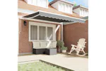 Vidaxl Awning Manual White 35 X 25 M Metal Vidaxl Awning Manual White 35 X 25 M Metal