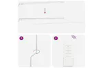 Vidaxl Awning Manual White 5 X 3 M Metal Vidaxl Awning Manual White 5 X 3 M Metal