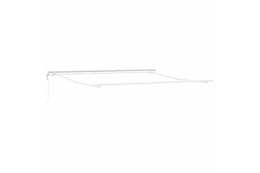 Vidaxl Awning Manual White 4 X 35 M Metal Vidaxl Awning Manual White 4 X 35 M Metal