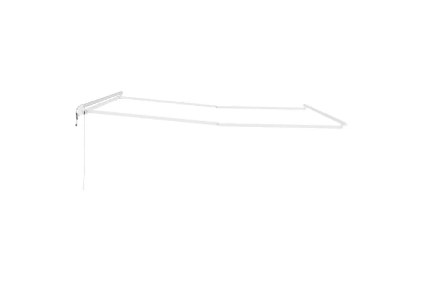 Vidaxl Awning Manual White 4 X 35 M Metal Vidaxl Awning Manual White 4 X 35 M Metal