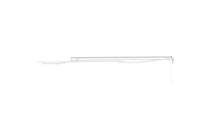 Vidaxl Awning Manual White 5 X 35 M Metal Vidaxl Awning Manual White 5 X 35 M Metal