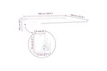 Vidaxl Awning Manual White 5 X 35 M Metal Vidaxl Awning Manual White 5 X 35 M Metal