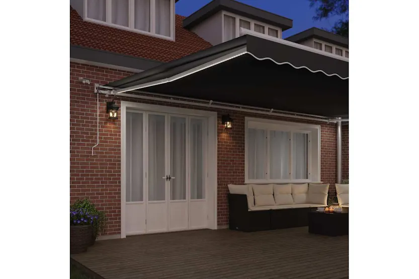 Vidaxl Awning With Manual White 6 X 3 M Metal Vidaxl Awning With Manual White 6 X 3 M Metal