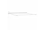 Vidaxl Awning With Manual White 45 X 35 M Metal Vidaxl Awning With Manual White 45 X 35 M Metal