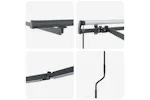 Vidaxl Awning With Manual Anthracite 5 X 35 M Metal Vidaxl Awning With Manual Anthracite 5 X 35 M Metal