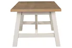 Winnie Rectangular Extending Dining Table | Natural/Taupe Winnie Rectangular Extending Dining Table | Natural/Taupe