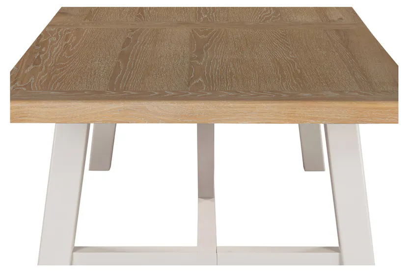 Winnie Rectangular Extending Dining Table | Natural/Taupe Winnie Rectangular Extending Dining Table | Natural/Taupe