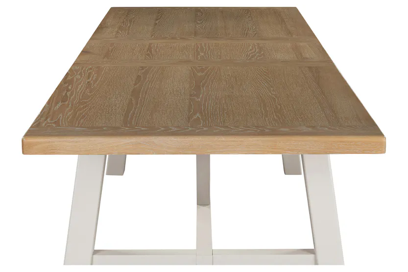Winnie Rectangular Extending Dining Table | Natural/Taupe Winnie Rectangular Extending Dining Table | Natural/Taupe