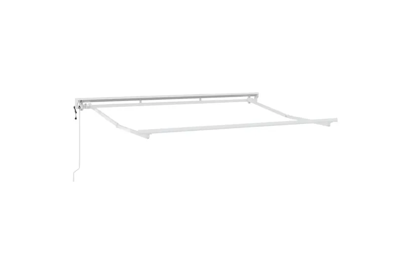 Vidaxl Retractable Awning White 350x200 Cm Fabric Vidaxl Retractable Awning White 350x200 Cm Fabric