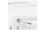 Vidaxl Retractable Awning White 350x200 Cm Fabric Vidaxl Retractable Awning White 350x200 Cm Fabric