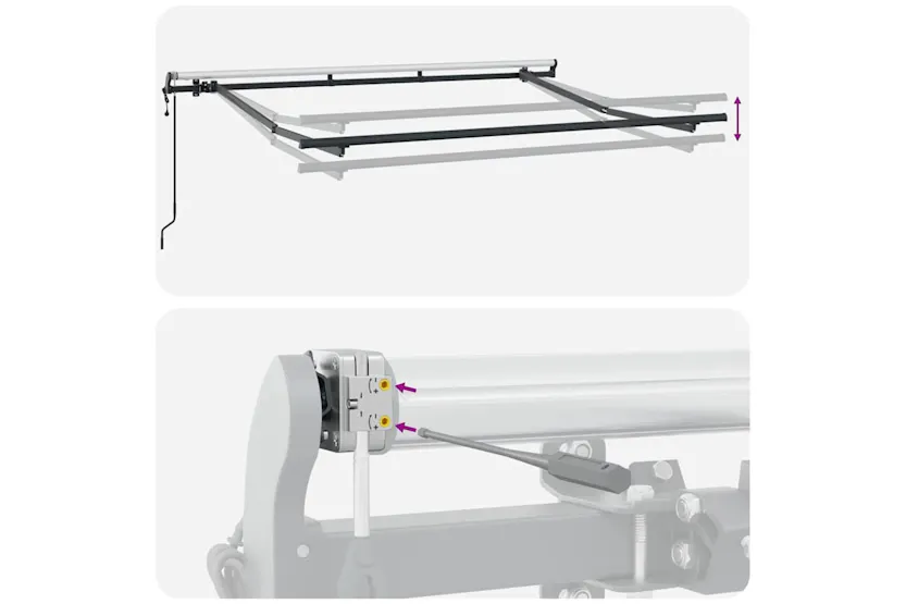 Vidaxl Retractable Awning Red 350 X 200 Cm Polyester And Aluminium Vidaxl Retractable Awning Red 350 X 200 Cm Polyester And Aluminium