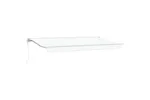 Vidaxl Retractable Awning White 400x200 Cm Fabric Vidaxl Retractable Awning White 400x200 Cm Fabric