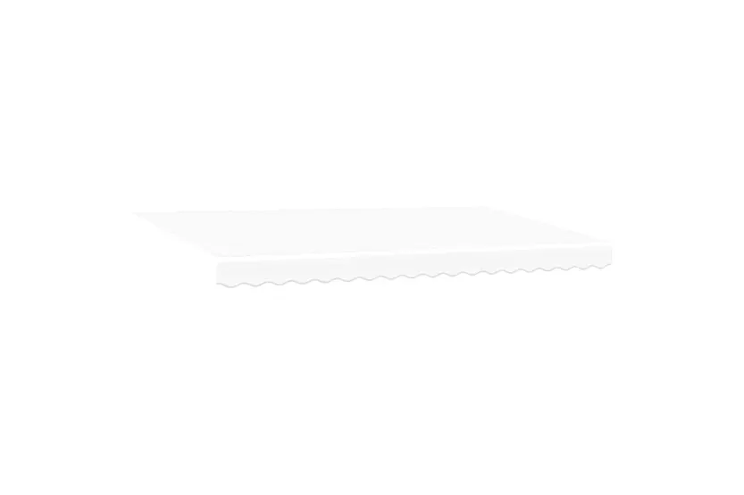 Vidaxl Retractable Awning White 400x200 Cm Fabric Vidaxl Retractable Awning White 400x200 Cm Fabric