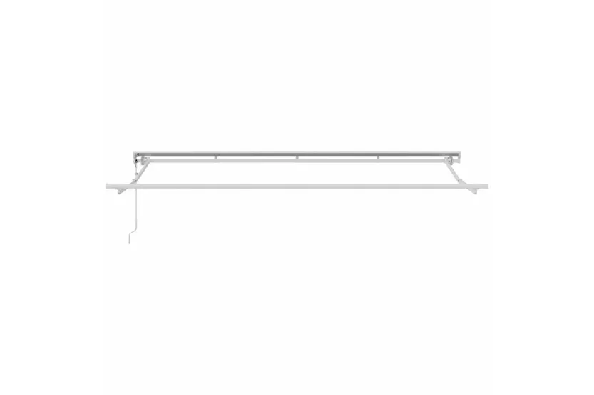 Vidaxl Retractable Awning White 400x200 Cm Fabric Vidaxl Retractable Awning White 400x200 Cm Fabric