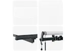 Vidaxl Retractable Awning White 400 X 200 Cm Polyester And Aluminium Vidaxl Retractable Awning White 400 X 200 Cm Polyester And Aluminium