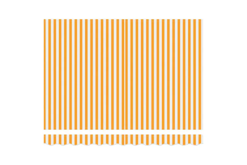 Vidaxl Retractable Awning Yellow And White 300x250 Cm Fabric Vidaxl Retractable Awning Yellow And White 300x250 Cm Fabric