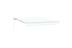 Vidaxl Awning Retractable White 3 X 25 M Polyester And Metal Vidaxl Awning Retractable White 3 X 25 M Polyester And Metal