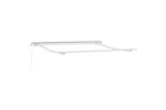 Vidaxl Awning Retractable White 3 X 25 M Polyester And Metal Vidaxl Awning Retractable White 3 X 25 M Polyester And Metal