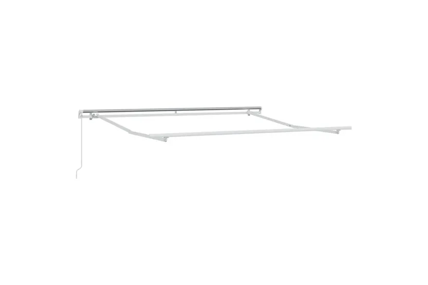 Vidaxl Awning Retractable White 3 X 25 M Polyester And Metal Vidaxl Awning Retractable White 3 X 25 M Polyester And Metal