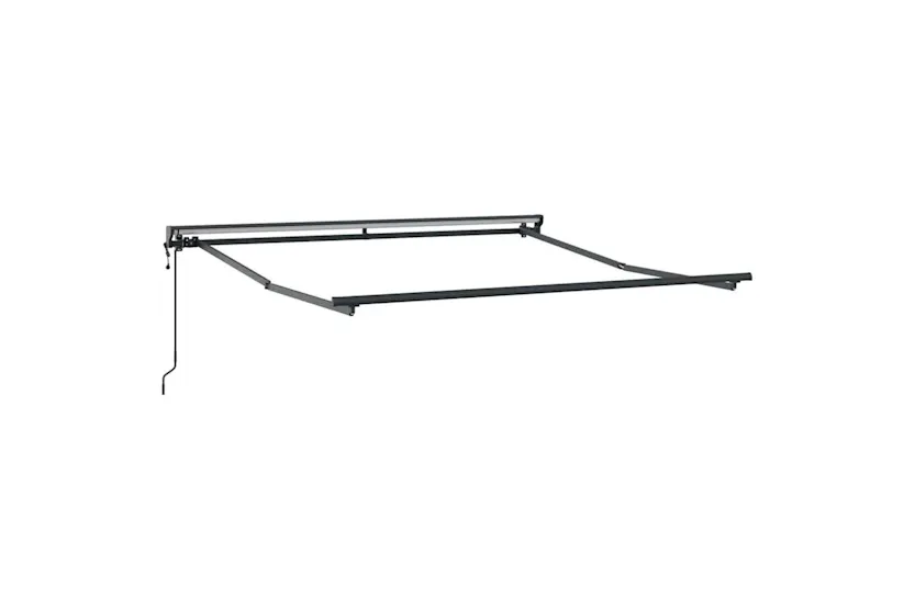Vidaxl Retractable Awning Red 300x250 Cm Fabric Vidaxl Retractable Awning Red 300x250 Cm Fabric