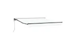 Vidaxl Retractable Awning White 350x250 Cm Fabric Vidaxl Retractable Awning White 350x250 Cm Fabric